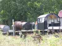52 221 en éléments séparés et chaudière de la TKp16 Sla,sk chargées le 26.08.2007 pour ZOS CV