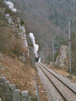 52 221 tente de red�marrer, signal avanc� d'entr�e de Champs-du-Moulin