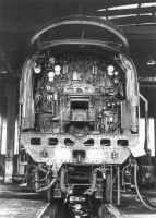 Photo Jean-Louis Poggi reprise du livre "Les locomotives à vapeur unifiées 241P, 240P, 150P" de Bernard Collardey et André Rasserie, édité par La vie du Rail, ISBN 2-902 808-93-3