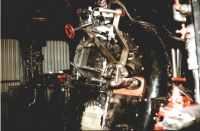 Wiederaufbau des Kessels und Armaturen