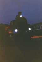 Les sc�nes prises en marche �taient cens�es se passer durant la nuit, on a donc us� d'un artifice, n'emp�che qu'� la fin, il faisait vraiment nuit.